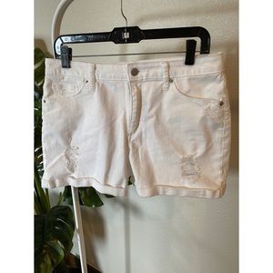 White Shorts, stretch